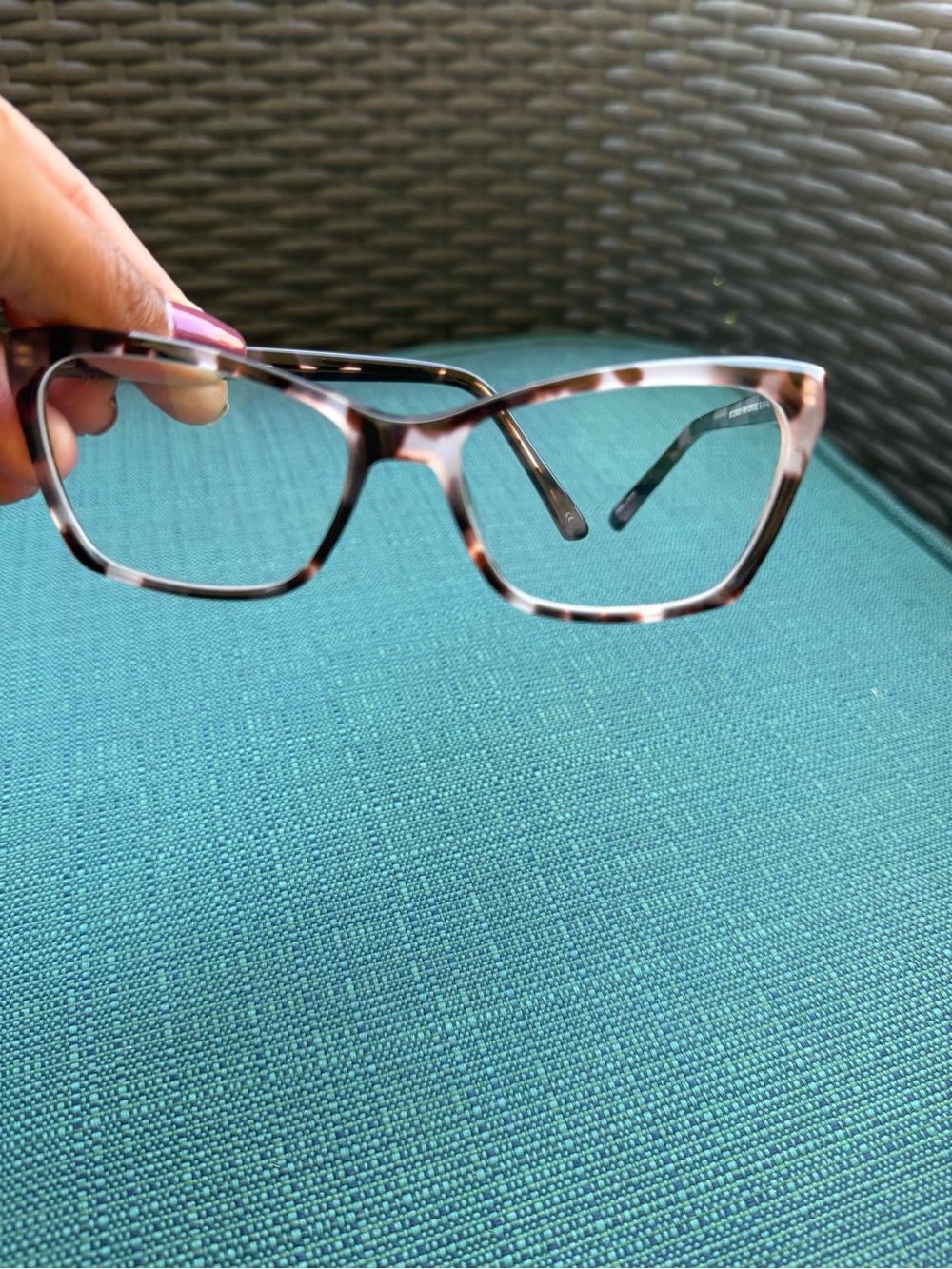 Women’s Collection WC 2019-20 Pink Tortoise Eyeglass Frames 52-16-140 Excellent
